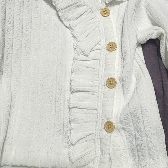 Rachel Zoe White Sweater Size 6-9 Months - Picture 3 of 8